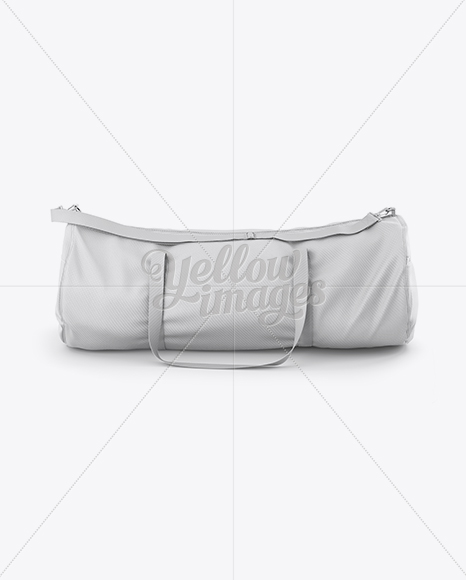 Duffle Bag Mockup - Front View