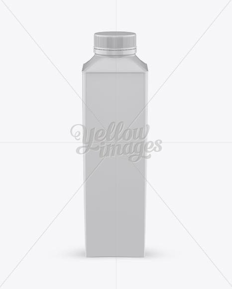Matte Bottle Mockup - Front View