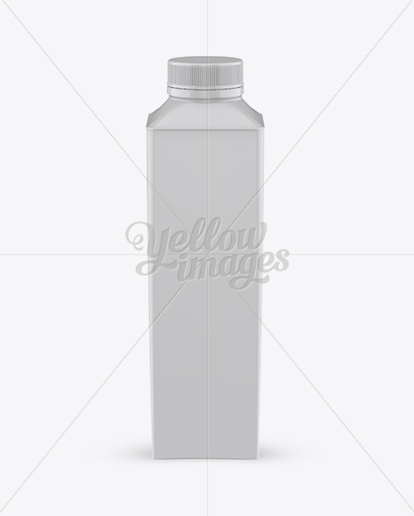 Matte Bottle Mockup - Front View