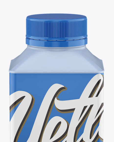 Matte Bottle Mockup - Front View