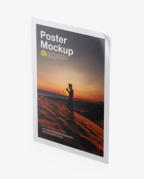 Textured Poster Mockup