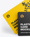 Two Plastic Cards Mockup