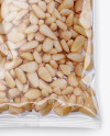 Clear Plastic Pack w/ Pine Nuts Mockup