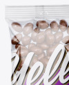 Clear Plastic Pack w/ Chocolate Nuts