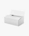 Opened Paper Box Mockup Opened Paper Box Mockup
