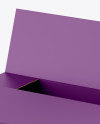 Opened Paper Box Mockup Opened Paper Box Mockup