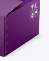 Opened Paper Box Mockup Opened Paper Box Mockup