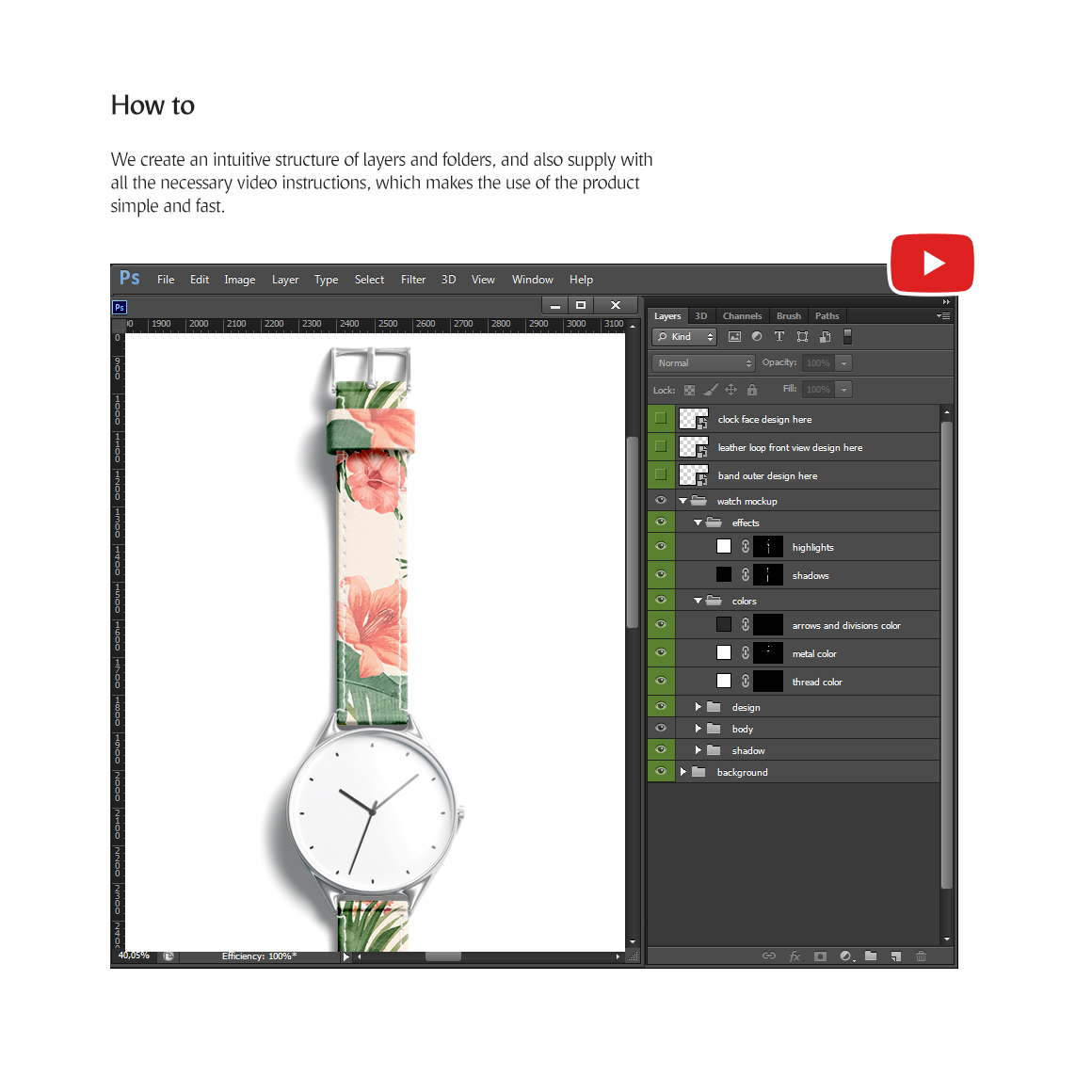 Watch Mockup