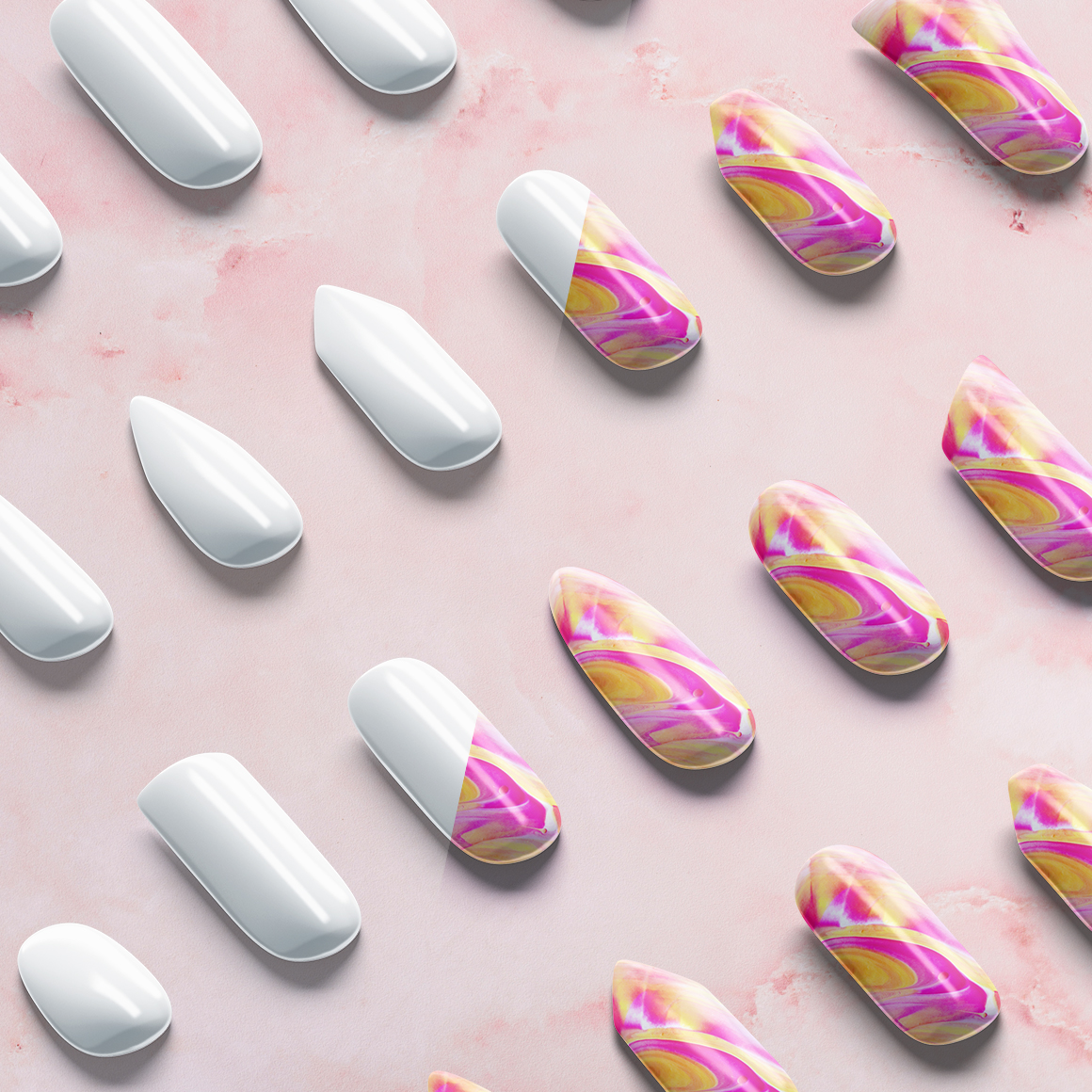 Manicure Mockups Set