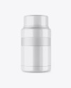 Glossy Thermos Mockup