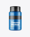 Glossy Thermos Mockup