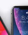 Two Apple iPhones X Mockup