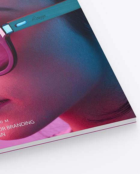 Matte A4 Magazine Mockup