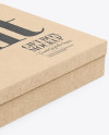 Kraft Paper Box Mockup