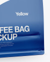 Glossy Coffee Bag Mockup