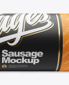 Matte Sausage Mockup