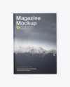 Textured A4 Magazine Mockup