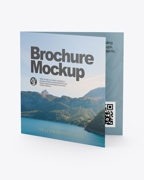 Paper Brochure Mockup