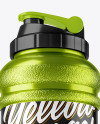 Metallic Shaker Bottle Mockup