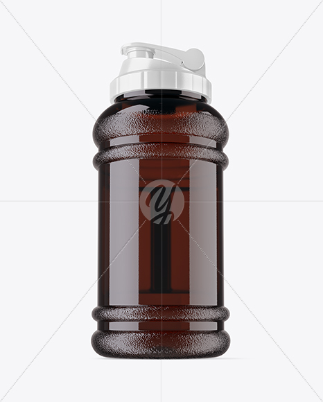 Plastic Shaker Bottle Mockup