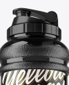 Black Shaker Bottle Mockup