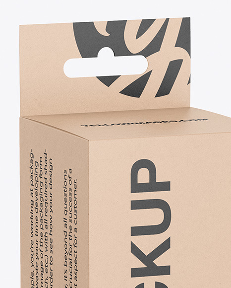 Kraft Box Mockup Kraft Box Mockup