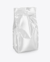 Glossy Food Bag Mockup