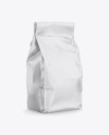 Matte Food Bag Mockup - Halfside View