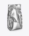 Metallic Food Bag Mockup