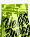 Metallic Food Bag Mockup