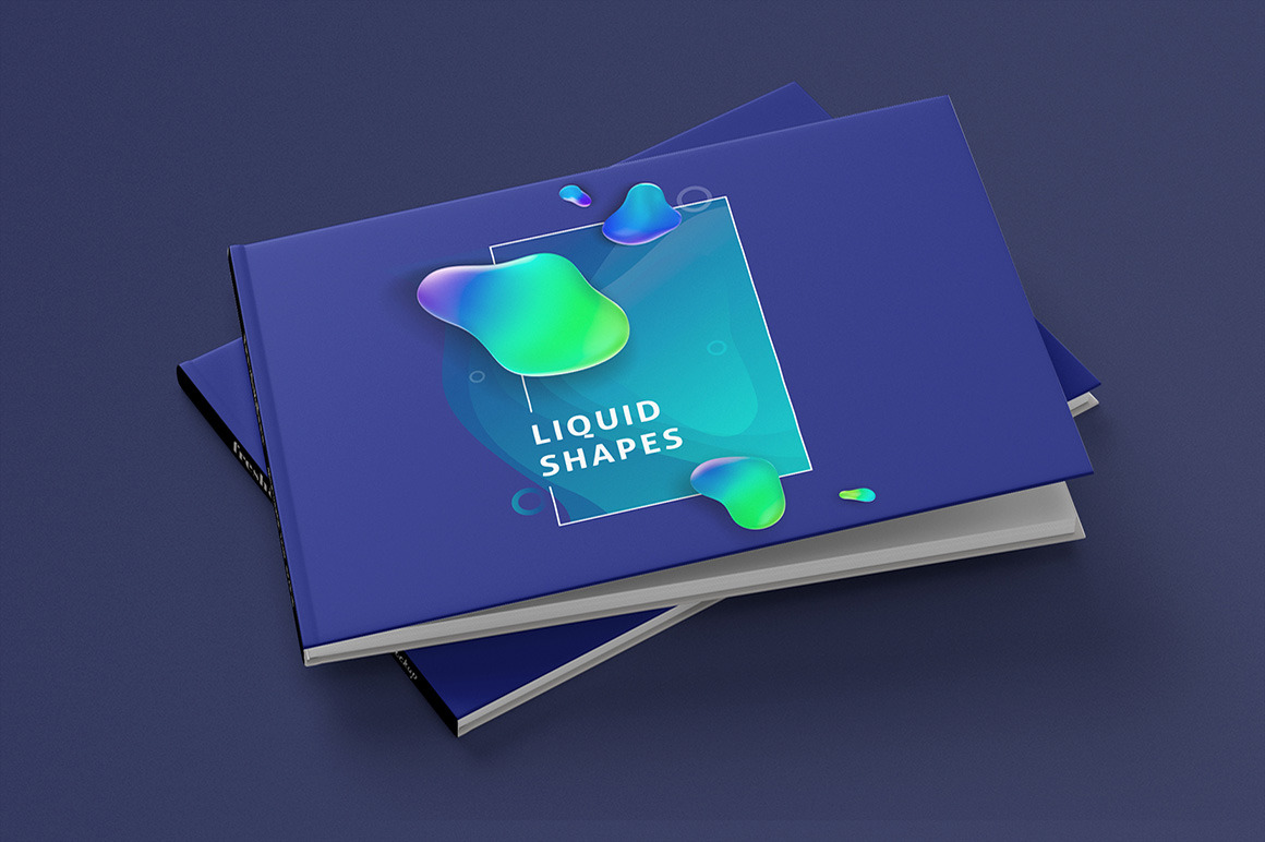 Colorful liquid shape Free Colorful liquid shape Free