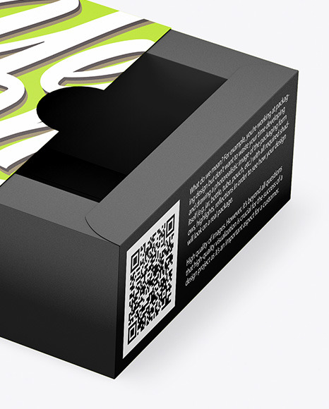 Opened Paper Box Mockup Opened Paper Box Mockup