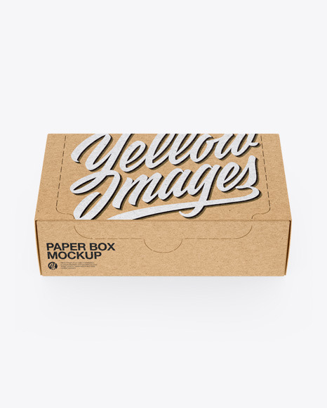 Kraft Box Mockup