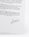 Two A4 Papers Mockup