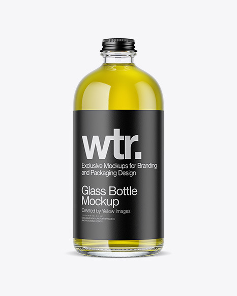 Oil Bottle Mockup