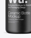 Ceramic Bottle Mockup