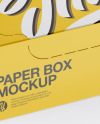 Glossy Box Mockup