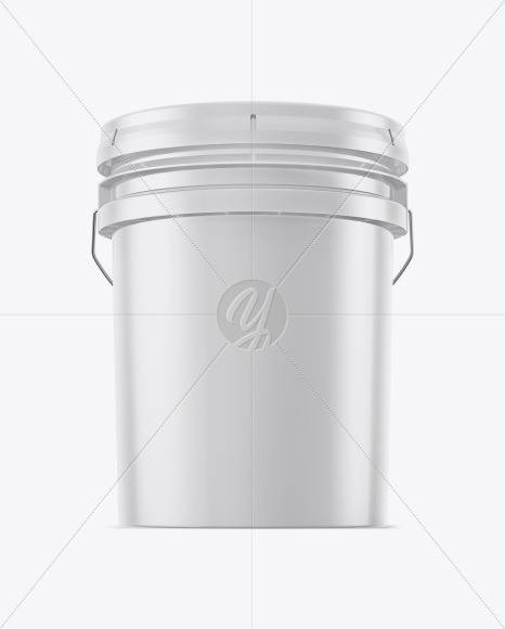 Plastic Bucket Mockups