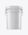 Plastic Bucket Mockups