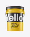 Plastic Bucket Mockups