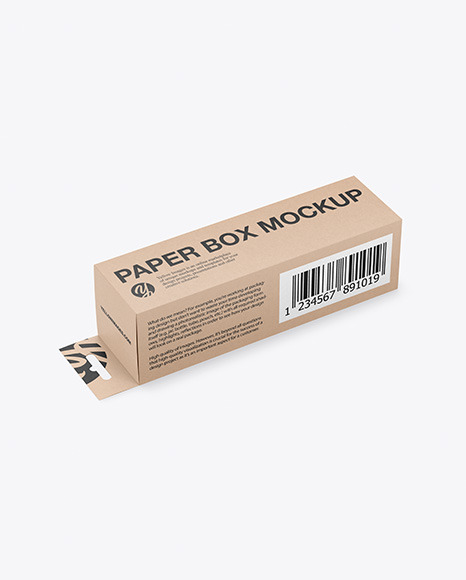 Kraft Box Mockup