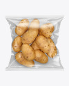 Plastic Bag w/ Potatoes Mockup