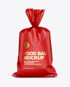 Matte Food Bag Mockup