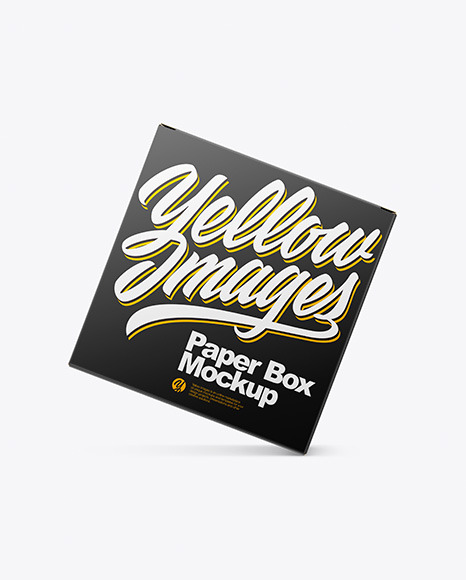 Paper Box Mockup Paper Box Mockup