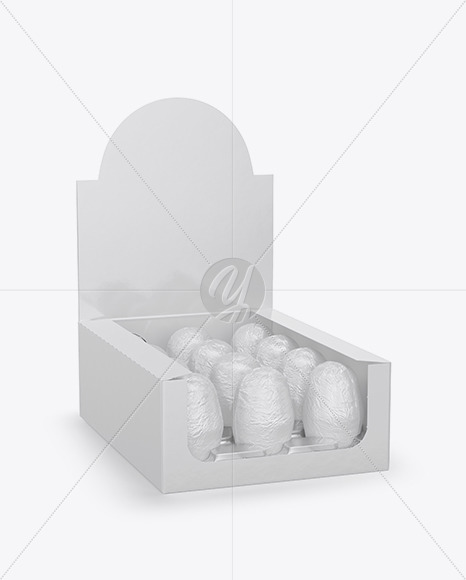 Glossy Display Box Mockup