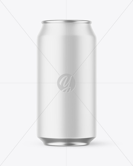 Matte Drink Can Mockup