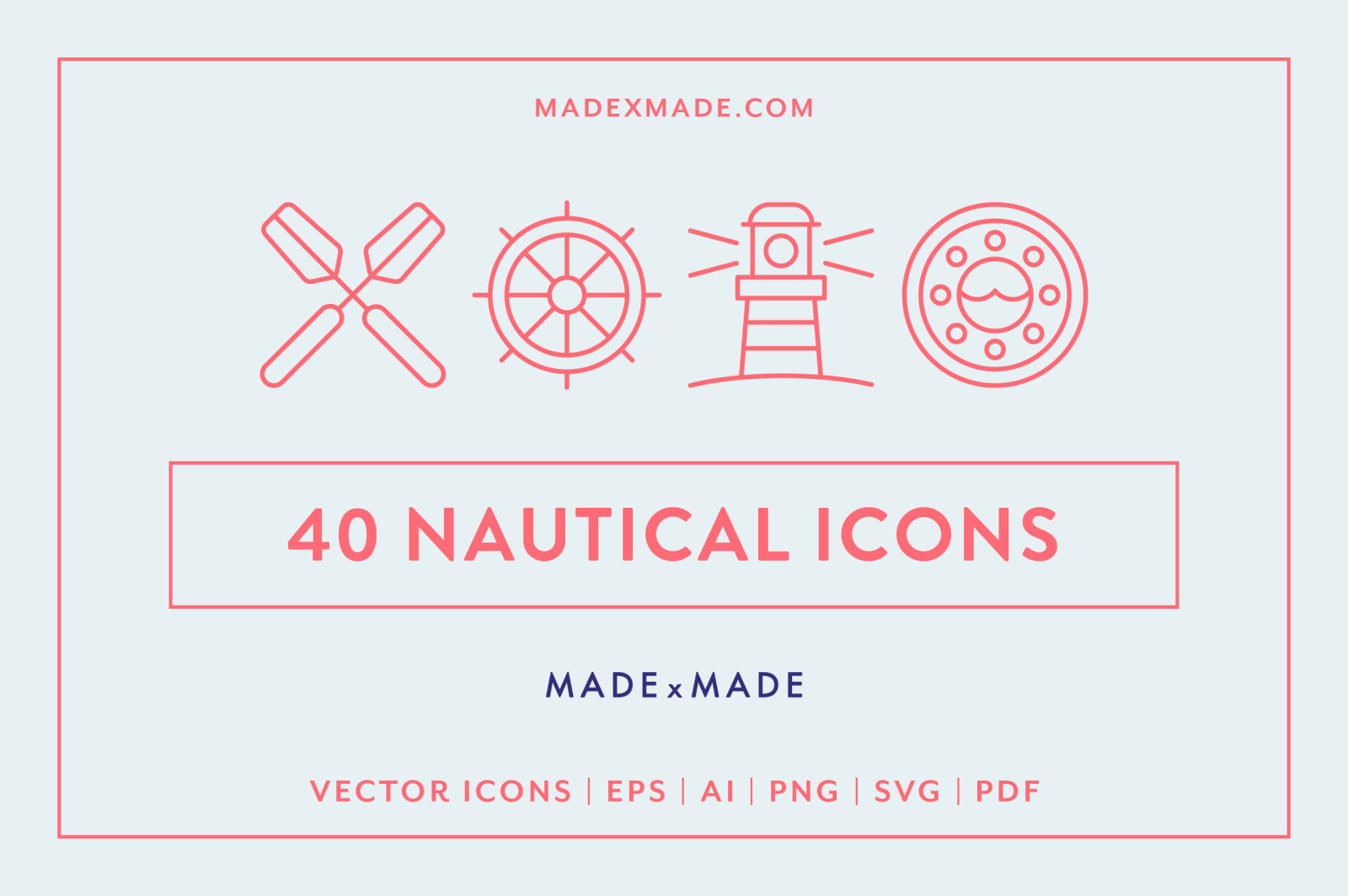 Line Icons – Nautical
