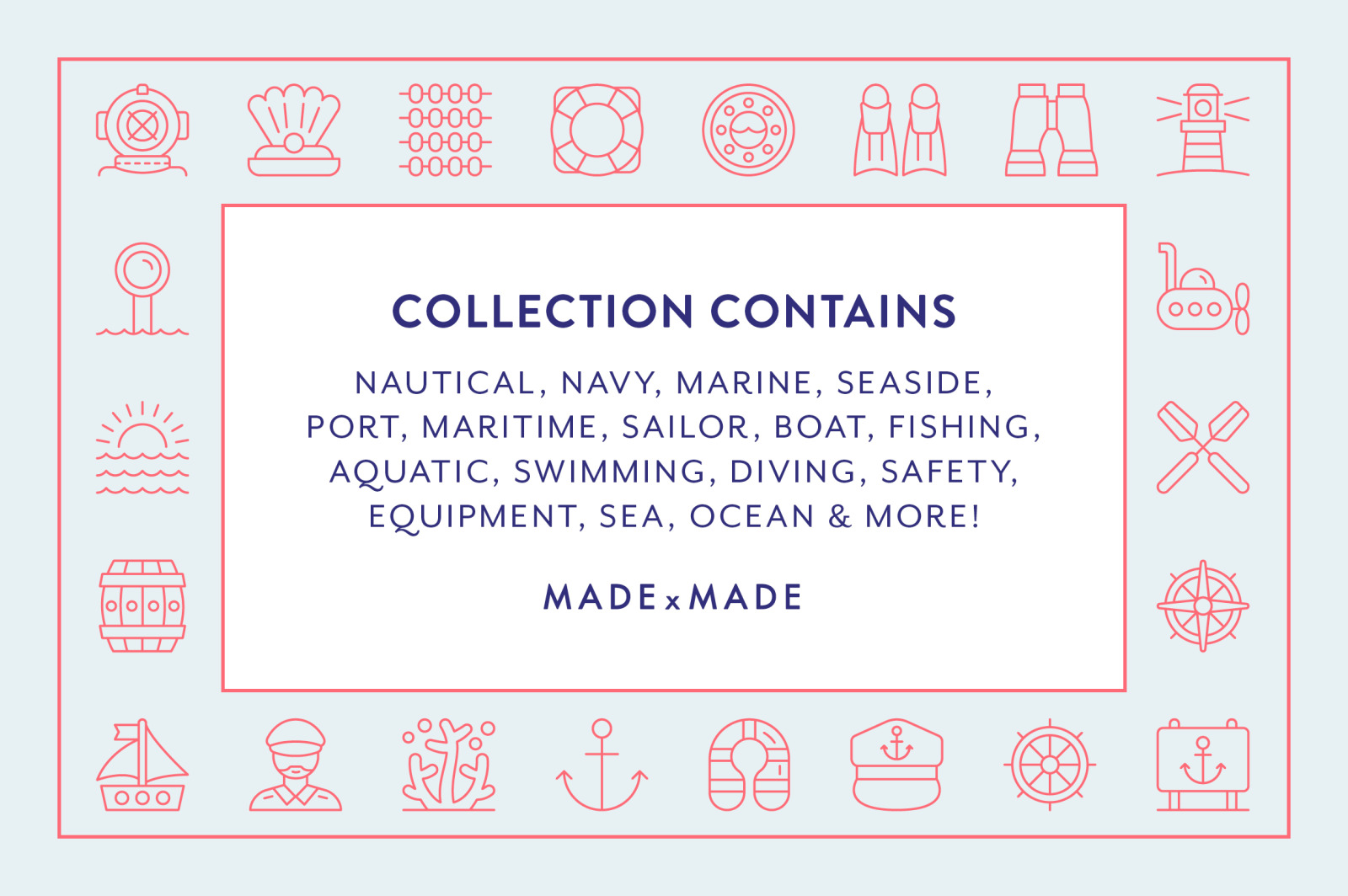 Line Icons – Nautical