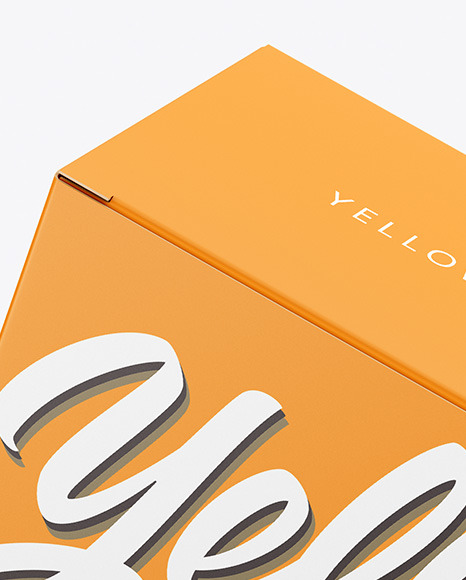 Paper Box Mockup