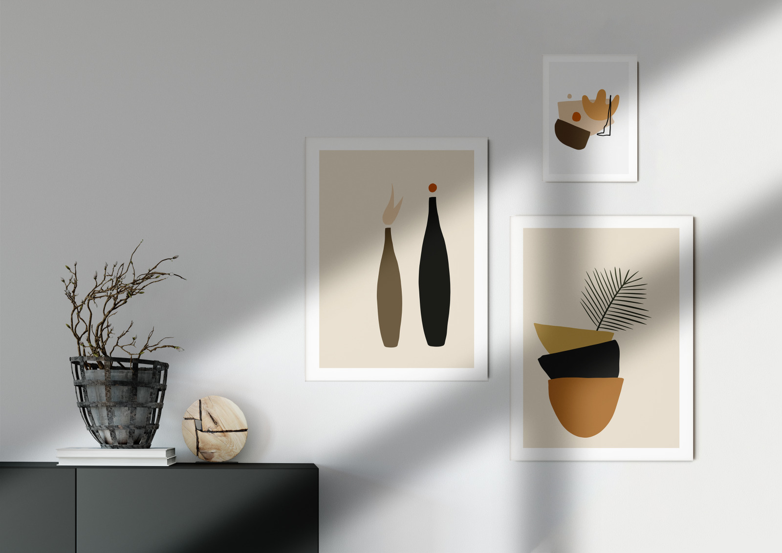Abstract Trendy Shapes & Line Art Abstract Trendy Shapes & Line Art